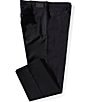 Perry Ellis Big & Tall Stretch 5-Pocket Pants, Color:Black - Image 1