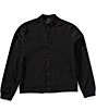 Perry Ellis Bomber Jacket, Color:Black - Image 1