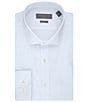 Color:White - Image 1 - Classic Fit Spread Collar Premium Luxe Sateen Dress Shirt