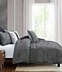 Perry Ellis Halifax Charcoal Comforter Mini Set - Image 2