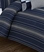 Perry Ellis Harper Comforter Mini Set, Color:Navy - Image 2