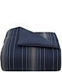 Perry Ellis Harper Comforter Mini Set, Color:Navy - Image 4
