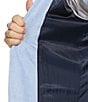 Perry Ellis Linen Herringbone Suit Separates Jacket, Color:Hazy Blue - Image 5