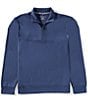 Perry Ellis Neoprene Long Sleeve Quarter-Zip Pullover - Image 3