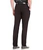 Color:Black - Image 2 - Non-Iron Very Slim Fit Solid Performance Flat Front Stretch Pants