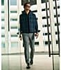 Perry Ellis Ombre Plaid Knit Shirt Jacket - Image 2