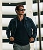 Perry Ellis Ombre Plaid Knit Shirt Jacket - Image 4