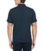Color:Gibraltar Sea - Image 2 - Plaid Short Sleeve Woven Shirt