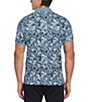 Color:Citadel - Image 2 - Printed Interlock Short Sleeve Polo Shirt