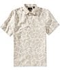 Perry Ellis Floral Tropical Printed Short Sleeve Woven Shirt - Image 1