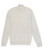 Color:Light Heather Grey - Image 1 - Ribbed Mockneck Sweater