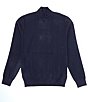 Color:Dark Sapphrie - Image 1 - Ribbed Mockneck Sweater