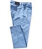 Perry Ellis Slim Fit Flat Front 5-Pocket Stretch Pants, Color:Ashleigh Blue - Image 1