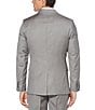 Color:Brushed Nickel - Image 2 - Slim-Fit Herringbone Suit Separates Jacket