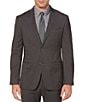 Color:Charcoal Heather - Image 1 - Slim-Fit Solid Suit Separates Jacket