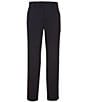 Perry Ellis Solid Tailored Flannel Pants, Color:Navy - Image 2