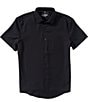 Perry Ellis Solid Twill Short Sleeve Woven Shirt - Image 1