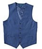 Color:Azure - Image 1 - Solid Suit Separates Vest