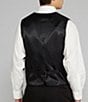 Color:Black - Image 2 - Solid Suit Separates Vest