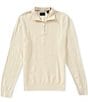 Perry Ellis Textured Quarter-Zip Pullover - Image 4