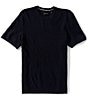 Perry Ellis Textured Short Sleeve Sweater - Image 3