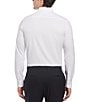 Color:Bright White - Image 2 - Tonal Glen Plaid Long Sleeve Woven Shirt