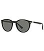 Color:Black - Image 1 - Men's PO3152S Polarized 52mm Sunglasses