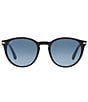 Color:Black - Image 2 - Unisex PO3152S 52mm Round Sunglasses