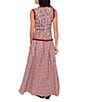 Petal & Pup Leabrook Gingham V-Neck Sleeveless Drop Waist Maxi Dress - Image 2