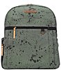 Color:Olive Ink Blot - Image 1 - Olive Ink Blot 2-in-1 Provisions Backpack Diaper Bag