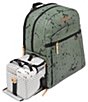 Color:Olive Ink Blot - Image 3 - Olive Ink Blot 2-in-1 Provisions Backpack Diaper Bag