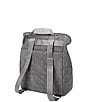 Color:Pewter - Image 2 - Cinch Convertible Backpack - Leatherette