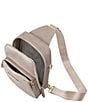 Petunia Pickle Bottom Criss-Cross Sling, Color:Grey Matte Cable Stitch - Image 3