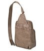 Petunia Pickle Bottom Criss Cross Sling Diaper Bag, Color:Mink - Image 2