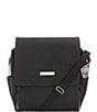 Petunia Pickle Bottom Matte Leatherette Boxy Backpack Diaper Bag, Color:Black Matte - Image 1