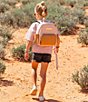 Color:Blush/Camel - Image 4 - Mini District Backpack