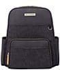 Petunia Pickle Bottom Sync Backpack Diaper Bag, Color:Carbon Cable Stitch - Image 1