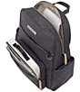 Petunia Pickle Bottom Sync Backpack Diaper Bag, Color:Carbon Cable Stitch - Image 3