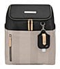 Color:Black/Sand Cable Stitch - Image 1 - Tempo Backpack Diaper Bag