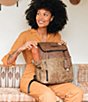 Color:Toasted Baguette - Image 4 - Toasted Baguette Tempo Backpack Diaper Bag