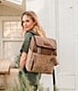 Color:Toasted Baguette - Image 5 - Toasted Baguette Tempo Backpack Diaper Bag