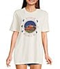 Philcos Pyramids Graphic Short Sleeve T-Shirt, Color:Off-White - Image 3