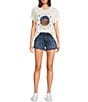 Philcos Pyramids Graphic Short Sleeve T-Shirt, Color:Off-White - Image 4
