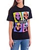 Color:Black - Image 1 - Rick Ross Pop Art Graphic T-Shirt