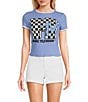 Philcos Short Sleeve MTV Checkered Pullover T-Shirt - Image 1