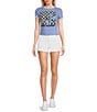 Philcos Short Sleeve MTV Checkered Pullover T-Shirt - Image 3