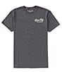 Color:Graphite Heather - Image 2 - Short Sleeve Steve Ray Graphic T-Shirt