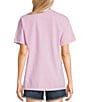 Philcos The Rolling Stones Cheetah Lips Crewneck Short Sleeveless T-Shirt, Color:Light Pink - Image 2