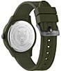 Color:Green - Image 3 - Fearless Men's Green Silicone Watch