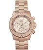 Color:Rose Gold - Image 1 - Hurricane Chronograph Women's Watch